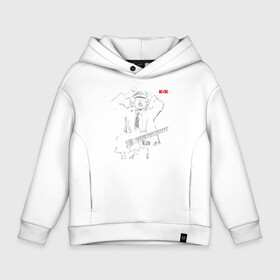 Детское худи Oversize хлопок с принтом AC DC в Ухте, френч-терри — 70% хлопок, 30% полиэстер. Мягкий теплый начес внутри —100% хлопок | боковые карманы, эластичные манжеты и нижняя кромка, капюшон на магнитной кнопке | ac dc | australian | hard rock | music | rock | rock band | rocknroll | sydney | австралийская | музыка | рок | рок группа | рок н ролл | сидней | хард рок