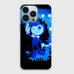 Чехол для iPhone 13 Pro с принтом Bendy And The Ink Machine в Ухте,  |  | bendy | bendy and the ink machine | бенди | бени | бенни | бэнди | детская | детям | игра | капли | компьютерная игра | краска | машина | подтеки | ужастик | чернила | чернильная