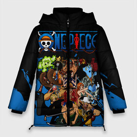 Женская зимняя куртка 3D One Piece: в Ухте, верх — 100% полиэстер; подкладка — 100% полиэстер; утеплитель — 100% полиэстер | длина ниже бедра, силуэт Оверсайз. Есть воротник-стойка, отстегивающийся капюшон и ветрозащитная планка. 
Боковые карманы с листочкой на кнопках и внутренний карман на молнии | one piece | аниме | все герои | логотип one piece | луффи из one piece