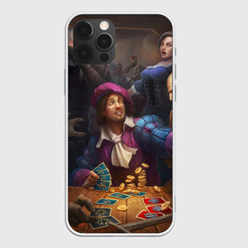 Чехол для iPhone 12 Pro Max с принтом Лютик играет в гвинт в Ухте, Силикон |  | Тематика изображения на принте: blood and wine | cd project red | dandelion | dettlaf | games | geralt | gwent | hearts of stone | letho | master mirror | the witcher | wild hunt | ведьмак | гвинт | геральт | господин зеркало | детлафф | дикая охота | игры | йеннифер | каменные сердца |