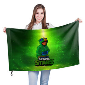 Флаг 3D с принтом Brawl Stars Leon в Ухте, 100% полиэстер | плотность ткани — 95 г/м2, размер — 67 х 109 см. Принт наносится с одной стороны | anime | brawl | brawl stars | brawlstars | brawl_stars | leon | lion. леон | panny | аниме | бравл | бравлстарс | девочка | девушка | лион | манга