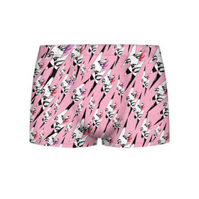 Мужские трусы 3D с принтом Девушка в молниях (5 вариант) в Ухте, 50% хлопок, 50% полиэстер | классическая посадка, на поясе мягкая тканевая резинка | texture | абстракция | огонь | популярные иллюстрации | текстуры