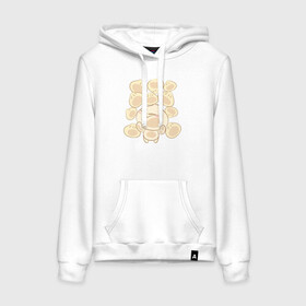 Женская толстовка хлопок с принтом Bao в Ухте, френч-терри, мягкий теплый начес внутри (100% хлопок) | карман-кенгуру, эластичные манжеты и нижняя кромка, капюшон с подкладом и шнурком | bao | pixar | vdzabma | бао | пиксар