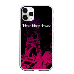 Чехол для iPhone 11 Pro Max матовый с принтом THREE DAYS GRACE. в Ухте, Силикон |  | Тематика изображения на принте: tdg | three days grace | группа | музыка | рок | три дейс грейс