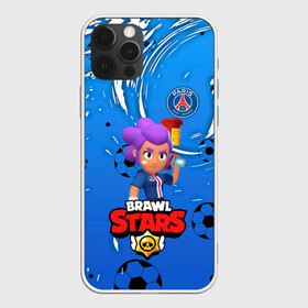 Чехол для iPhone 12 Pro с принтом BRAWL STARS SHELLY  PSG. в Ухте, силикон | область печати: задняя сторона чехла, без боковых панелей | 8 bit | amber | brawl stars | crow | gale | leon | max | mecha | mecha crow | mr.p | psg | sally leon | shark | shelly | tara | virus 8 bit | werewolf leon | акула | амбер | берли | бравл старс | ворон | макс | оборотень | псж | шелли