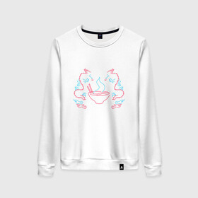 Женский свитшот хлопок SPICE RAMEN DESTINY 2: в Ухте, 100% хлопок | прямой крой, круглый вырез, на манжетах и по низу широкая трикотажная резинка  | bungie | destiny | destiny 2 | destiny 2: beyond light | ramen | spice ramen | дастани | дастани 2 | дестени | дэстэни | кейдж дестини | космос