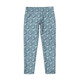 Детские леггинсы 3D с принтом Пупырки в Ухте, полиэстер 85%, спандекс 15% | эластичный пояс, зауженный крой | Тематика изображения на принте: капли | круг | мода | пупырка | стиль | текстура | узор