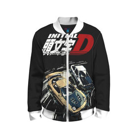 Детский бомбер 3D Initial D (Z): в Ухте, 100% полиэстер | застегивается на молнию, по бокам два кармана без застежек, мягкие манжеты, по низу бомбера и на воротнике — эластичная резинка | anime | deja vu | initial | initial d | manga | street | z | аниме | гонки | инециал ди | инициал д | инициал ди | манга | машины | такуми фудзивара | уличные