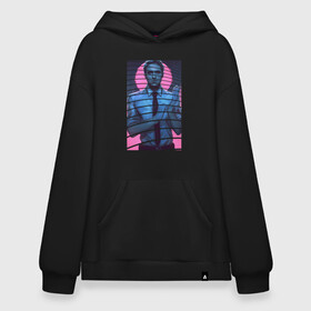 Худи SuperOversize хлопок с принтом Mr Robot в Ухте, 70% хлопок, 30% полиэстер, мягкий начес внутри | карман-кенгуру, эластичная резинка на манжетах и по нижней кромке, двухслойный капюшон
 | allsafe | darlene | e corp | elliot | evil corp | fsociety | mr robot | serial | алсэйф | дарлин | карли чайкин | корпорация зла | мистер робот | нафих общество | неон | рами малек | сериал | сериалы | тайрелл | хакер | элиот | эллиот