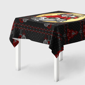 Скатерть 3D Санта скейтер: в Ухте, 100% полиэстер (ткань не мнется и не растягивается) | Размер: 150*150 см |