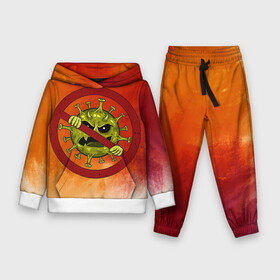 Детский костюм 3D (с толстовкой) Арест Ковид: в Ухте,  |  | art | арт | графика | ковид | корона вирус