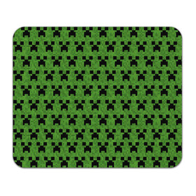 Коврик для мышки прямоугольный с принтом Minecraft в Ухте, натуральный каучук | размер 230 х 185 мм; запечатка лицевой стороны | creeper | minecraft | блок | игра | крипер | майнкрафт | победитель | приключения