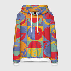 Мужская толстовка 3D с принтом Pop Art l в Ухте, 100% полиэстер | двухслойный капюшон со шнурком для регулировки, мягкие манжеты на рукавах и по низу толстовки, спереди карман-кенгуру с мягким внутренним слоем. | art | pop | абстракция | арт | поп