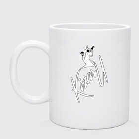 Кружка с принтом Haunted Family (лейбл Kizaru) в Ухте, керамика | объем — 330 мл, диаметр — 80 мм. Принт наносится на бока кружки, можно сделать два разных изображения | 