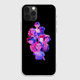 Чехол для iPhone 12 Pro Max с принтом ОЧЕНЬ СТРАННЫЕ ДЕЛА в Ухте, Силикон |  | netflix | нетфликс | очень странные дела | персонажи сериала | сериал от нетфликс