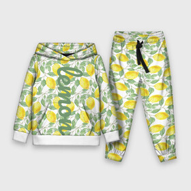 Детский костюм 3D (с толстовкой) Лимон: в Ухте,  |  | lemon | витамин с | желтый | зеленый | кислый | лимон