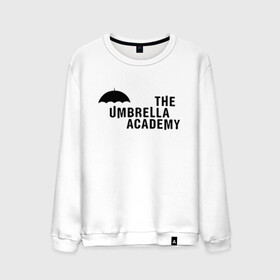 Мужской свитшот хлопок с принтом Umbrella Academy в Ухте, 100% хлопок |  | Тематика изображения на принте: netflix | serial | umbrella academy | академия | зонт | зонтик | нетфликс | сериал