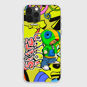 Чехол для iPhone 12 Pro Max с принтом Brawl Stars (skateboard) в Ухте, Силикон |  | brawl | break dance | leon | moba | skateboard | stars | supercell | surfing | игра | коллаборация | коллаж | паттерн