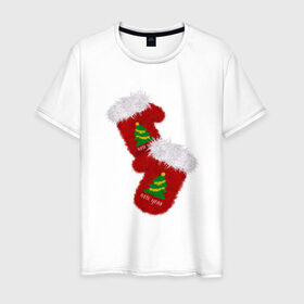 Мужская футболка хлопок Новогодние варежки: в Ухте, 100% хлопок | прямой крой, круглый вырез горловины, длина до линии бедер, слегка спущенное плечо. |