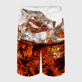 Детские спортивные шорты 3D Кола со льдом: в Ухте,  100% полиэстер
 | пояс оформлен широкой мягкой резинкой, ткань тянется
 | cola | colla | кола | колла | напитки | пузыри