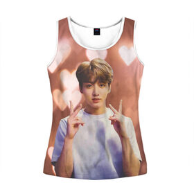 Женская майка 3D JUNGKOOK BTS: в Ухте, 100% полиэстер | круглая горловина, прямой силуэт, длина до линии бедра | bt21 | bts | fake love | hoseok | jhope | jimin | jin | jungkook | namjoon | rm | taehyung | v | бантан | бт21 | бтс | ви | джей хоуп | джин | намджун | рм | сердечки | сердце | спринг дэй | тэхен | хосок | чимин | чонгук | шуга | юнги