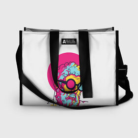 Сумка-шоппер 3D с принтом Античный Хипстер в Ухте, 100% полиэстер | застегивается на металлическую кнопку; внутренний карман застегивается на молнию. Стенки укреплены специальным мягким материалом, чтобы защитить содержимое от несильных ударов
 | Тематика изображения на принте: 