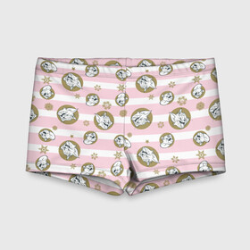 Детские купальные плавки 3D Tom and Jerry: в Ухте, Полиэстер 85%, Спандекс 15% | Слитный крой, подклад по переду изделия, узкие бретели | tom and jerry | vdkimel | warner bros | том и джерри