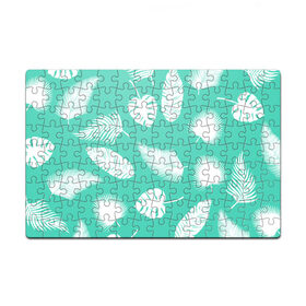 Пазл магнитный 126 элементов с принтом Tropics в Ухте, полимерный материал с магнитным слоем | 126 деталей, размер изделия —  180*270 мм | 