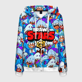 Мужская толстовка 3D на молнии BRAWL STARS LEON SHARK: в Ухте, 100% полиэстер | длина до линии бедра, манжеты и пояс оформлены мягкой тканевой резинкой, двухслойный капюшон со шнурком для регулировки, спереди молния, по бокам два кармана | 8 bit | brawl stars | crow | crow phoenix. | leon | leon shark | бравл старс | браво старс | ворон | игра бравл | леон | леон шарк | оборотень