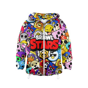 Детская ветровка 3D BRAWL STARS: в Ухте, 100% полиэстер | подол и капюшон оформлены резинкой с фиксаторами, по бокам два кармана без застежек, один потайной карман на груди | 8 bit | brawl stars | crow | crow phoenix. | leon | leon shark | бравл старс | браво старс | ворон | игра бравл | леон | леон шарк | оборотень