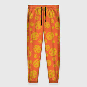 Женские брюки 3D Helloween Pumpkin - Хеллоуин: в Ухте, полиэстер 100% | прямой крой, два кармана без застежек по бокам, с мягкой трикотажной резинкой на поясе и по низу штанин. В поясе для дополнительного комфорта — широкие завязки | helloween | orange | pumpkin | оранжевый | тыквы | хеллоуин