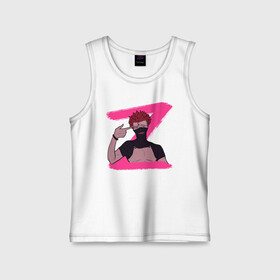 Детская майка хлопок с принтом Zora в Ухте,  |  | Тематика изображения на принте: anime | asta | black clover | demon | magic | yuno | аниме | аниме черный клевер | анимэ | аста | демон | клевер | магия | черный клевер | юно