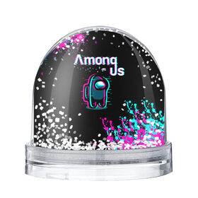 Снежный шар Among Us: в Ухте, Пластик | Изображение внутри шара печатается на глянцевой фотобумаге с двух сторон | 2021 | among us | impostor | space mafia | sus.puffballs united | амонг ас | глитч | е | игра | импостор | инопланетянunicorn | инопланетяне | инопланетянин | маска | надпись | новогодний амонг ас | с новым годом | самозванец