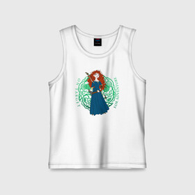 Детская майка хлопок с принтом On Target For Adventure в Ухте,  |  | Тематика изображения на принте: brave | merida | pixar | vdzabma | мерида | пиксар | храбрая | храбрая сердцем