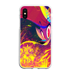 Чехол для iPhone XS Max матовый с принтом Отель Хазбин в Ухте, Силикон | Область печати: задняя сторона чехла, без боковых панелей | Тематика изображения на принте: hazbin hotel | mult | аластор | арахнисс | вегги | вокс | даззл | краймини | лилит | люцифер | мультфильм