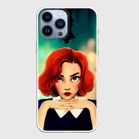 Чехол для iPhone 13 Pro Max с принтом Ход Королевы в Ухте,  |  | Тематика изображения на принте: beth harmon | chess | queens gambit | the queens gambit | аня тейлор джой | бет хармон | нетфликс | ход королевы | шахматы