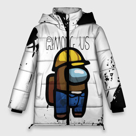 Женская зимняя куртка 3D с принтом Among Us Builder (Z) в Ухте, верх — 100% полиэстер; подкладка — 100% полиэстер; утеплитель — 100% полиэстер | длина ниже бедра, силуэт Оверсайз. Есть воротник-стойка, отстегивающийся капюшон и ветрозащитная планка. 

Боковые карманы с листочкой на кнопках и внутренний карман на молнии | among us | among us 2 | amongus | fortegreen | impostor | innersloth | medbay | аманг ас | амонгас | амонгус | джейсон вурхиз | импостор | клан шляпок | предатель | самозванец | среди нас | стэн пайнс