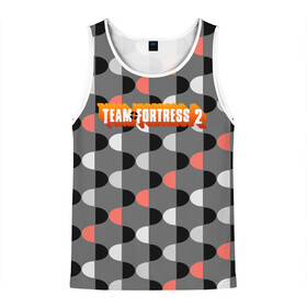 Мужская майка 3D с принтом TEAM FORTRESS 2 (S) в Ухте, 100% полиэстер | круглая горловина, приталенный силуэт, длина до линии бедра. Пройма и горловина окантованы тонкой бейкой | characters | demoman | engineer | heavy | medic | pyro | scout | sniper | soldier | spy | team fortress 2 | инженер | медик | персонажи | поджигатель | подрывник | пулеметчик | разведчик | снайпер | солдат | шпион
