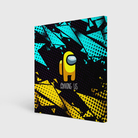 Холст квадратный AMONG US / АМОНГ АС: в Ухте, 100% ПВХ |  | among us | game | impostor | амонг ас | амунг ас | герой | игра | импостер | космонавт | персонаж