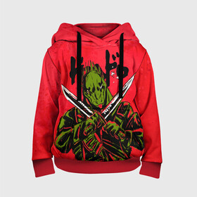 Детская толстовка 3D с принтом DOROHEDORO в Ухте, 100% полиэстер | двухслойный капюшон со шнурком для регулировки, мягкие манжеты на рукавах и по низу толстовки, спереди карман-кенгуру с мягким внутренним слоем | Тематика изображения на принте: anime | caiman | dorohedoro | manga | аниме | дорохедоро | кайман | манга