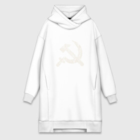 Платье-худи хлопок с принтом СССР в Ухте,  |  | sssr | молот | прошлое | серп | советский союз | ссср