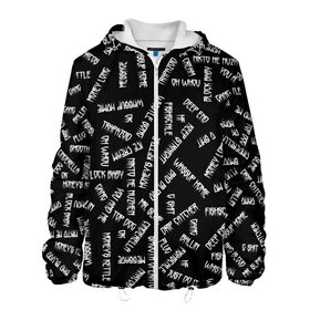 Мужская куртка 3D с принтом Kizaru Translation (Z) в Ухте, ткань верха — 100% полиэстер, подклад — флис | прямой крой, подол и капюшон оформлены резинкой с фиксаторами, два кармана без застежек по бокам, один большой потайной карман на груди. Карман на груди застегивается на липучку | Тематика изображения на принте: haunted family | kizaru | music | rap | гангста | кизару | нечипорeнко | реп | репер | рэп | рэпер | хип хоп
