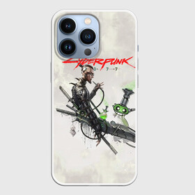 Чехол для iPhone 13 Pro с принтом CYBERPUNK 2077 в Ухте,  |  | Тематика изображения на принте: cd project red | cyberpunk 2077 | keanu reeves | samurai | киану ривз | киберпанк 2077 | самураи
