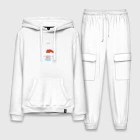 Мужской костюм хлопок с толстовкой санта в маске: в Ухте,  |  | 2021 | covid | дед мороз  в маске | ковид | новогодний прикол | новый год | санта