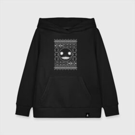 Детская толстовка хлопок с принтом NIER AUTOMATA в Ухте, 100% хлопок | Круглый горловой вырез, эластичные манжеты, пояс, капюшен | Тематика изображения на принте: 2b nier automata | actipon | anime | nier automata | rpg | yorha. | аниме | ниер автомата
