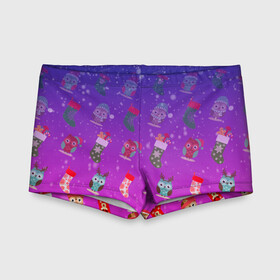 Детские купальные плавки 3D Новый год: в Ухте, Полиэстер 85%, Спандекс 15% | Слитный крой, подклад по переду изделия, узкие бретели | 2020 | 2021 | family | happy | happy new year | new year | новый год | подарок | праздник | с новым годом | семья | старый год | счастье