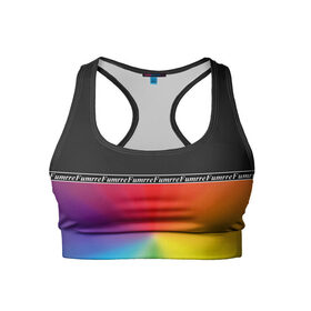 Женский спортивный топ 3D Fumrre NEW: в Ухте, 82% полиэстер, 18% спандекс Ткань безопасна для здоровья, позволяет коже дышать, не мнется и не растягивается |  | fashion | fire | logo. text. street | style | top | мода | стиль | топ