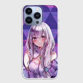 Чехол для iPhone 13 Pro с принтом Эмилия в Ухте,  |  | anime | emilia | re zero | re: zero kara hajimeru isekai seikatsu | re: жизнь с нуля в альтернативном мире | ре зеро | эмилия
