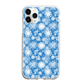 Чехол для iPhone 11 Pro Max матовый с принтом Снежинки в Ухте, Силикон |  | merry christmas | дед мороз | ёлка | зима | мороз | новый год | подарок | праздник | рождество | с новым годом | санта клаус | снег | снеговик | снегурочка | снежинки | снежные узоры | узоры