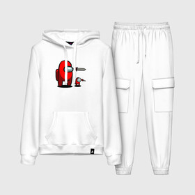 Женский костюм хлопок (с толстовкой) AMONG US: в Ухте,  |  | among | among us | amongus | crewmate | game | games | imposter | impostor | logo | monster | sabotage | shhh | амонг | амонг ас | амонгас | игра | игры | импостер | космос | крюмейт | лого | логотип | логотипы | монстр | саботаж | символ | сим